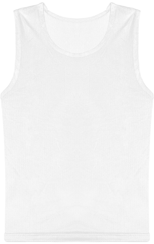 Camiseta De Malla Deportiva Personalizada White