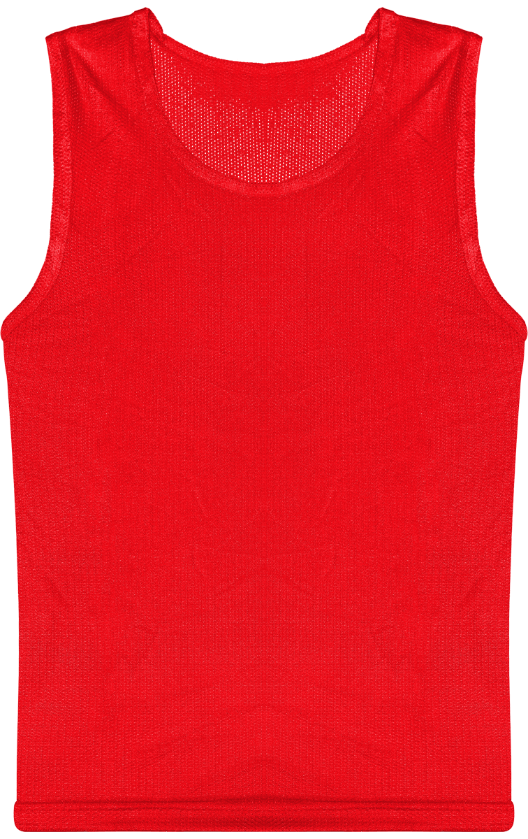 Camiseta De Malla Deportiva Personalizada Sporty Red