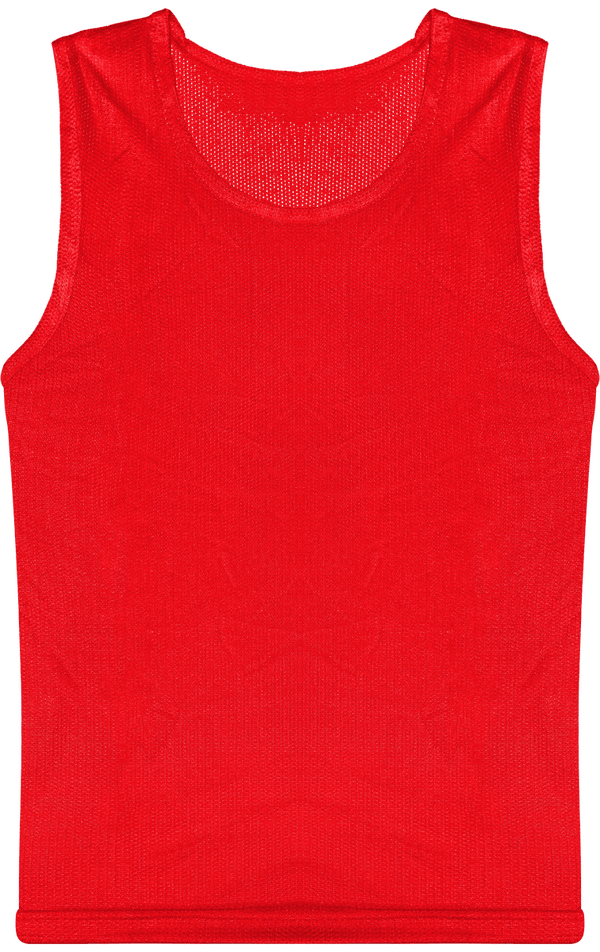 Camiseta De Malla Deportiva Personalizada Sporty Red