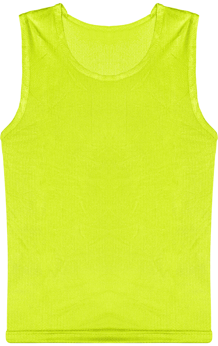 Camiseta De Malla Deportiva Personalizada Fluorescent Yellow