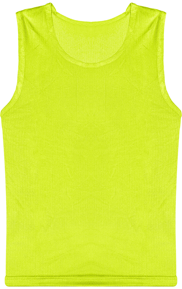 Camiseta De Malla Deportiva Personalizada Fluorescent Yellow