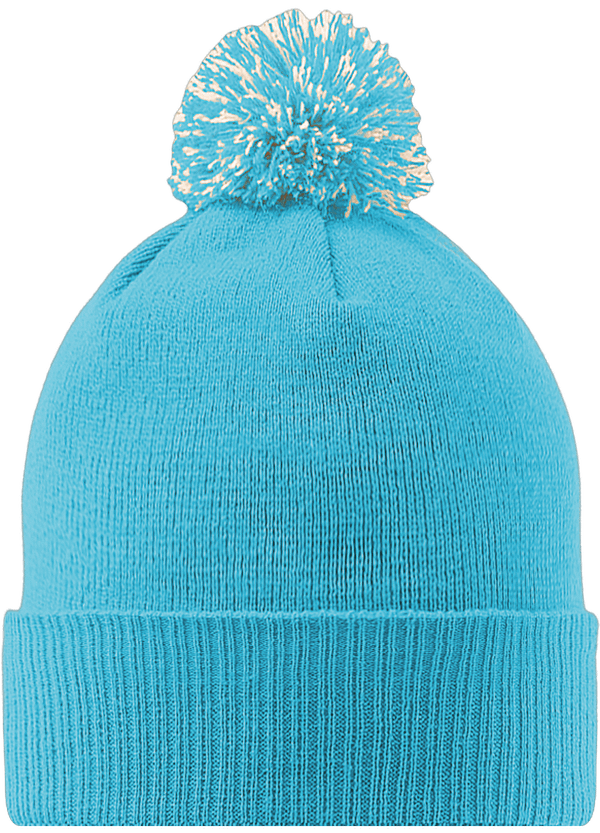 Gorro Con Pompón Infantil Bordado