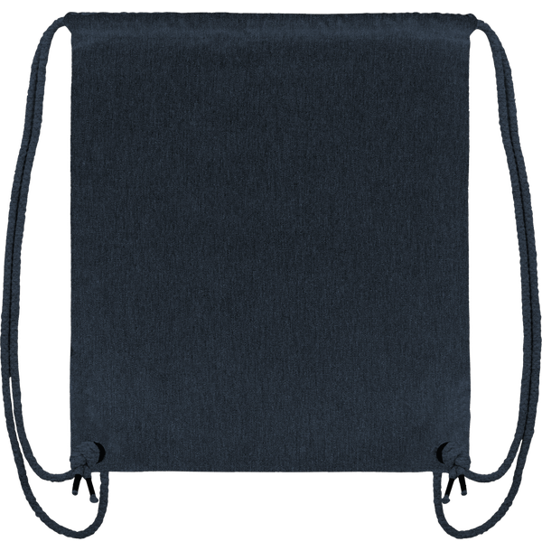 Sac de gym en matiere recyclee stanley stella face Midnight Blue