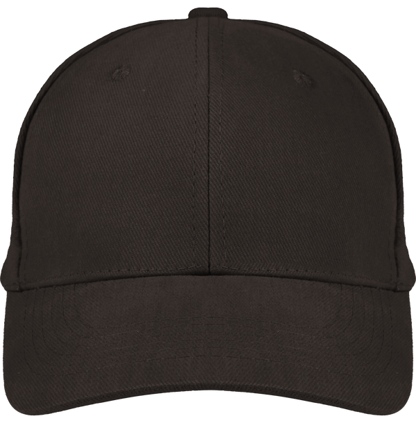 Casquette 6 Panneau En Coton Bio | Broderie Logo Et Texte Shale Grey