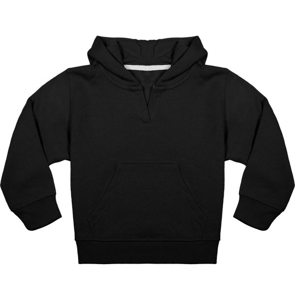 Sweat shirt bebe capuche face Black