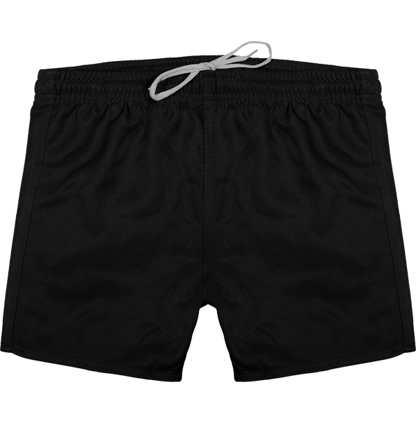 Short de rugby enfant face Black