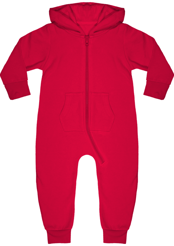 Mini grenouillere bebe face Hot Pink