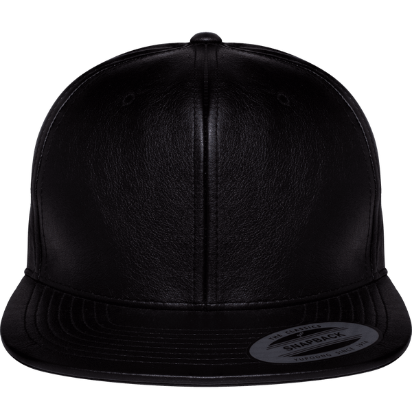 Snapback Imitation Cuir | Taille Unique