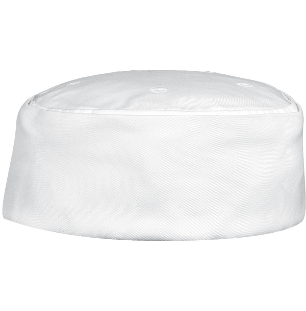 Toque De Chef Blanche Ou Noir | Flex Et Broderie White