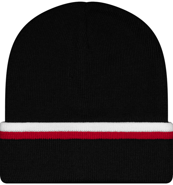 Bonnet teamwear face Black / Classic Red / White