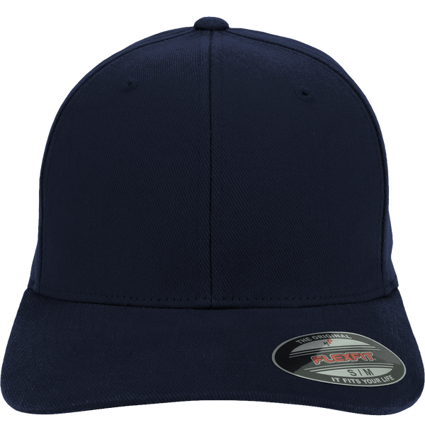 Casquette Fermeture Élastique | Modèle Flexfit Sans Empiècement À L'arrière  Navy