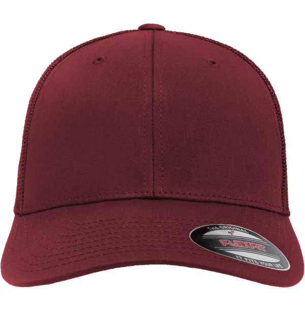 Casquette Flexit Trucker Mesh - FL6511 Maroon