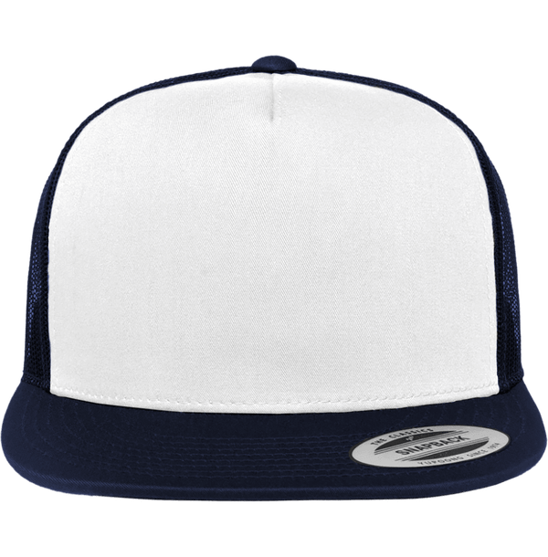 Casquette Classique - Modèle Trucker Bicolore Navy / White