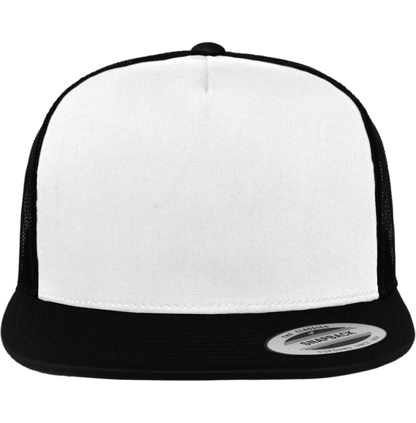 Casquette Classique - Modèle Trucker Bicolore Black / White