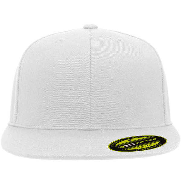 Fl6210 casquette premium 210 fitted face White