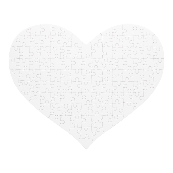 115 Piece Heart Puzzle, Cardboard - Ideal Puzzle For Valentine's Day