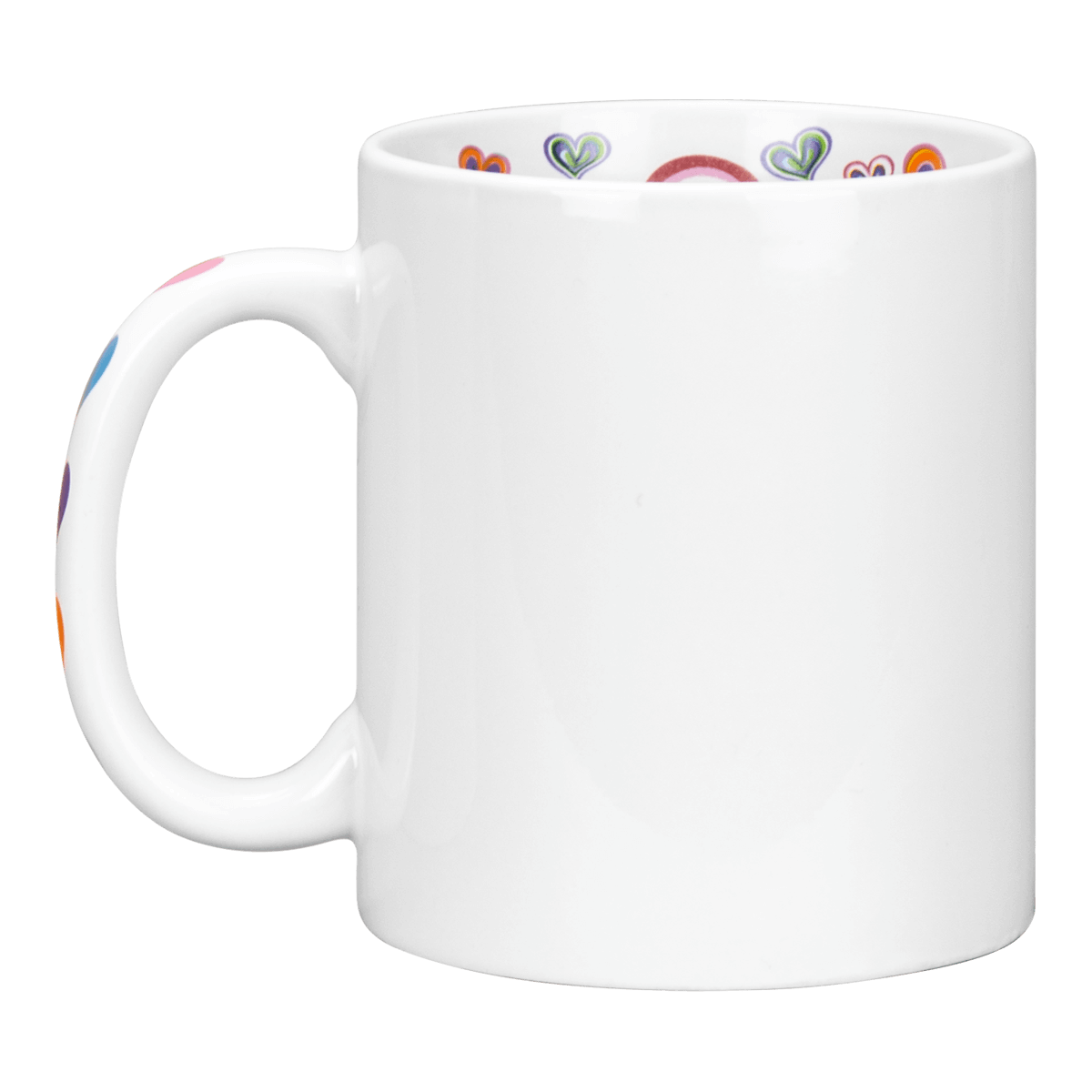 Mug En Céramique Motif Pour Love - Mug Saint Valentin  blanc