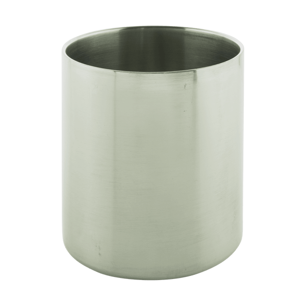 Tasse en inox martin taille o 80 mm face Silver