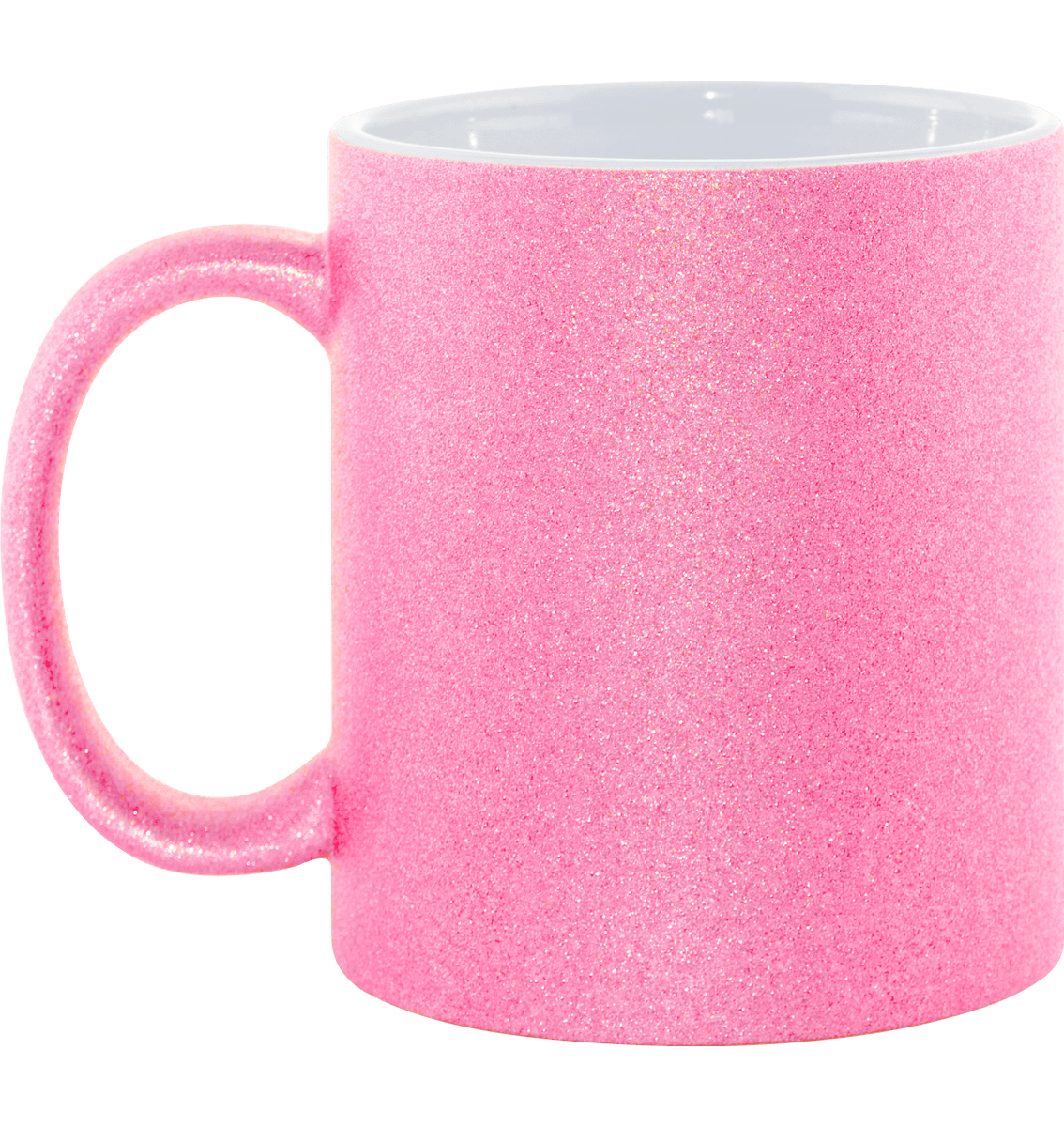 Mug Paillettes En Céramique - Le Mug Des Matins Scintillants Pink Glitter