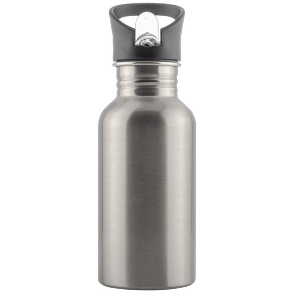 Gourde en acier inoxidabe 500ml face Silver