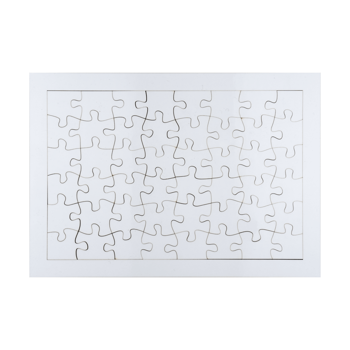pictoPuzzle En Bois Avec Cadre A4 200 X 285 Mm 