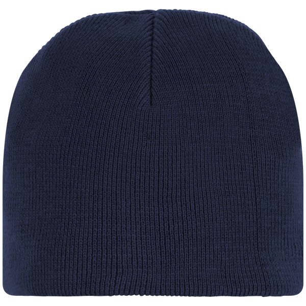 Bonnet En Coton Biologique - Bonnet Basique Maille Tricot Dress Blue
