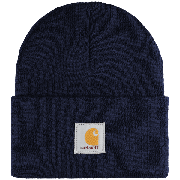 Bonnet a revers tricote carhart face Navy