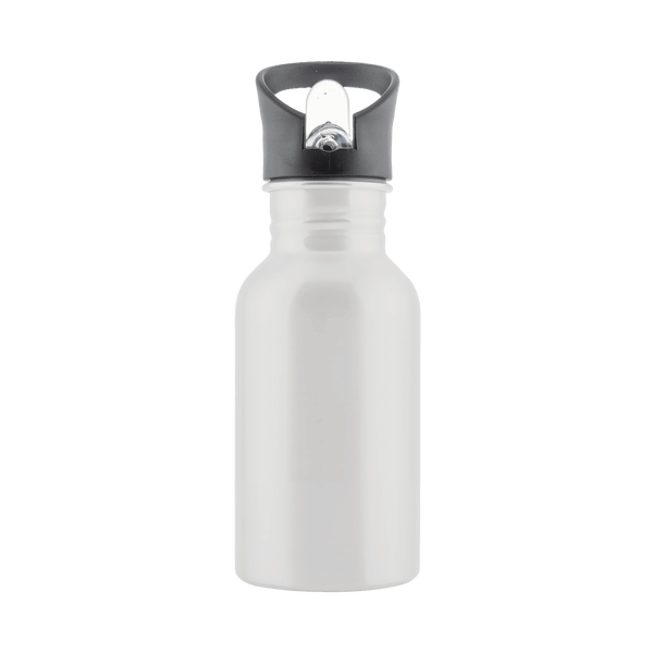 Gourde En Acier Inoxidable - 400 Ml  Blanc