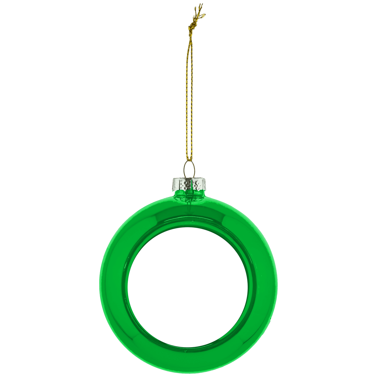 Boule De Noël Pour Le Sapin Verte - Décoration De Sapin Personnalisée 