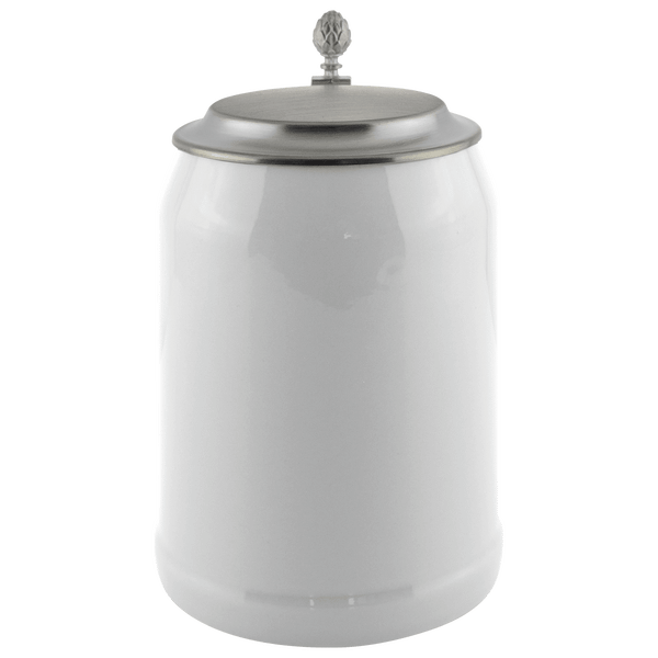 Chope À Bière Clapet Upper Class - 500 Ml  blanc