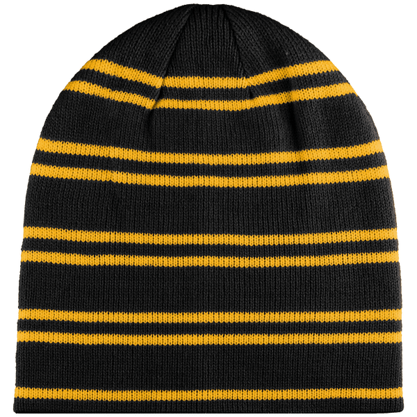 Bonnet Réversible - 2 En 1 Idéal Pour Les Équipes De Sport Black / Gold