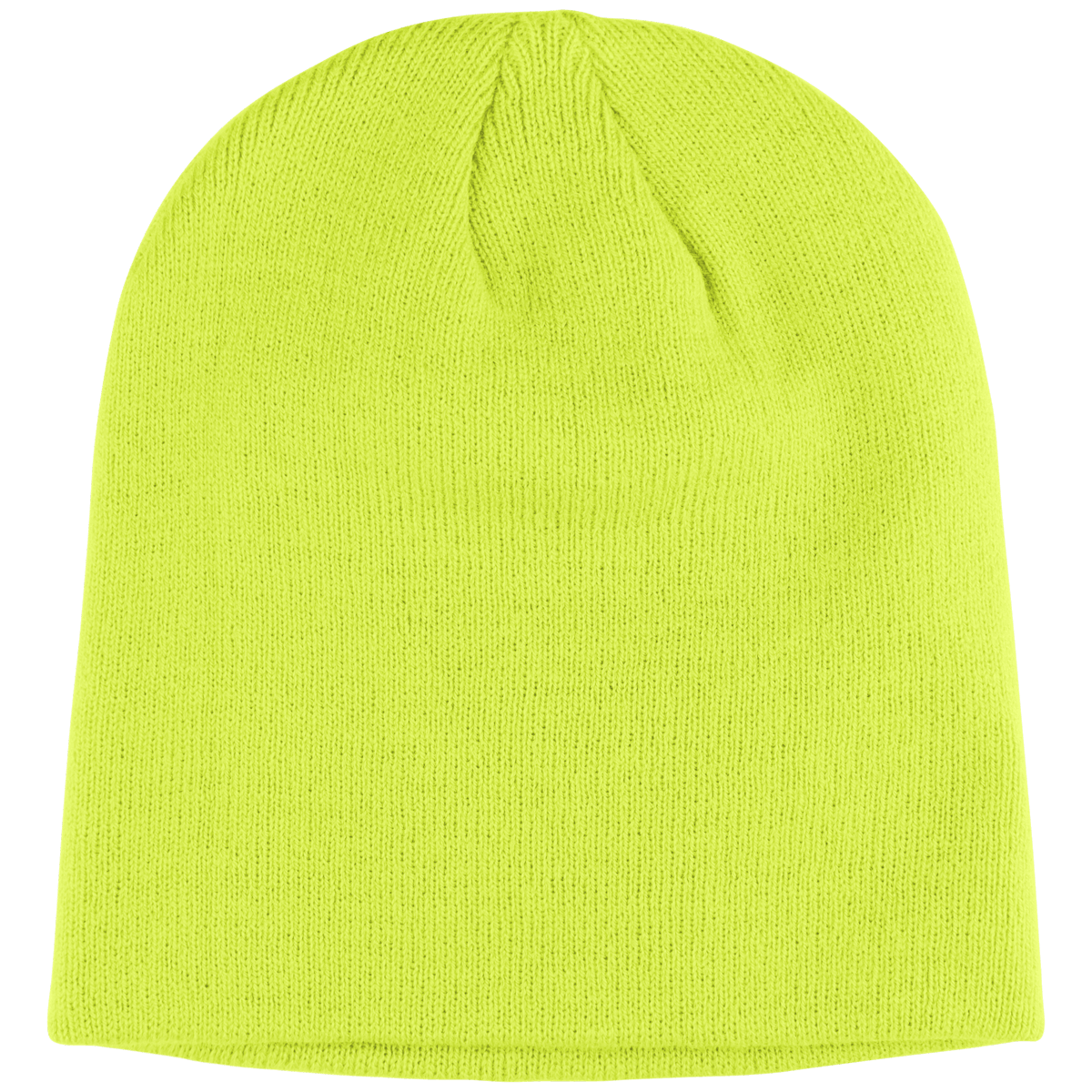 Bonnet Unisexe - Tricoté Fluorescent Yellow