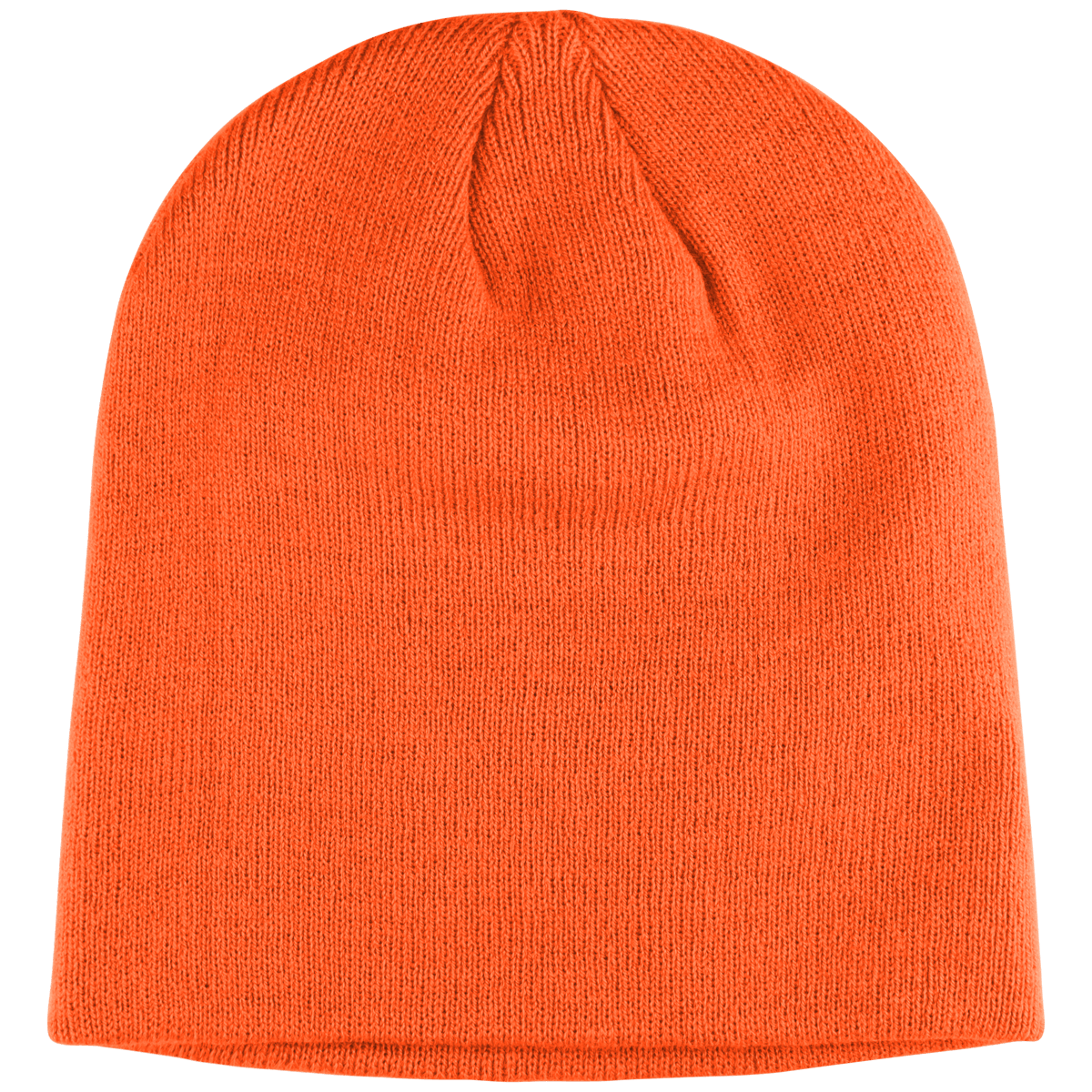 Bonnet Unisexe - Tricoté Fluorescent Orange