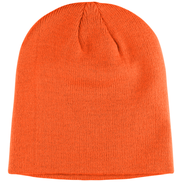 Bonnet Unisexe - Tricoté Fluorescent Orange