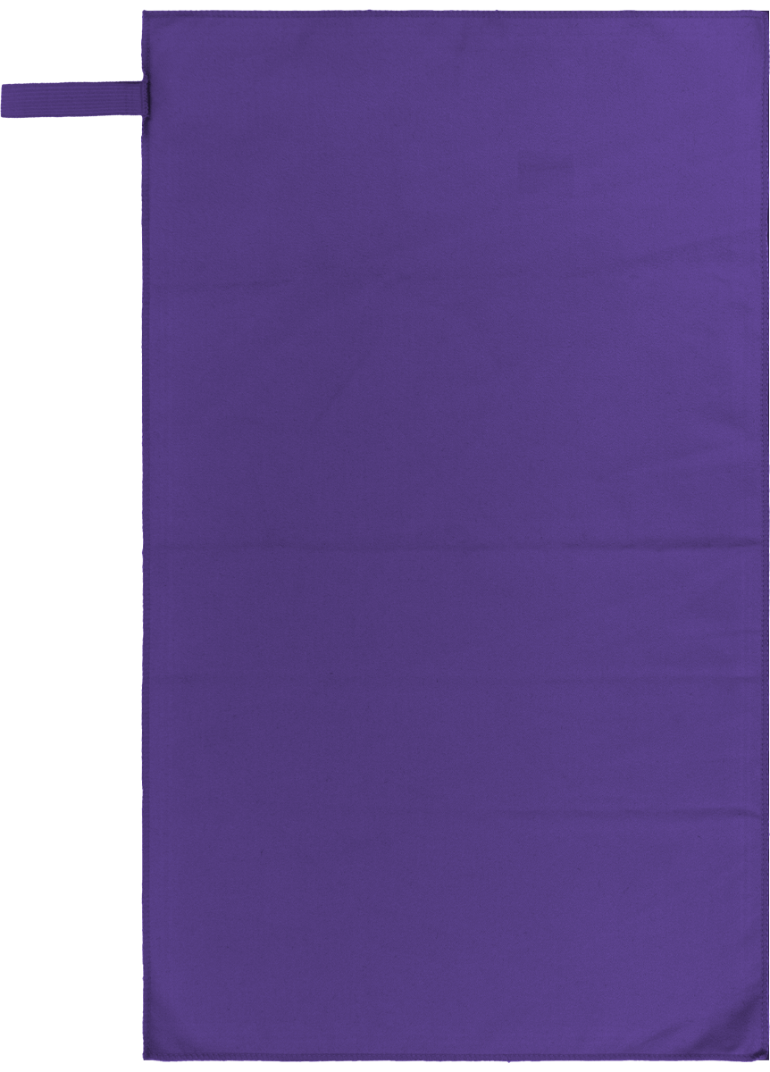 Serviette De Sport En Microfibre - 30 X 50 Cm Purple
