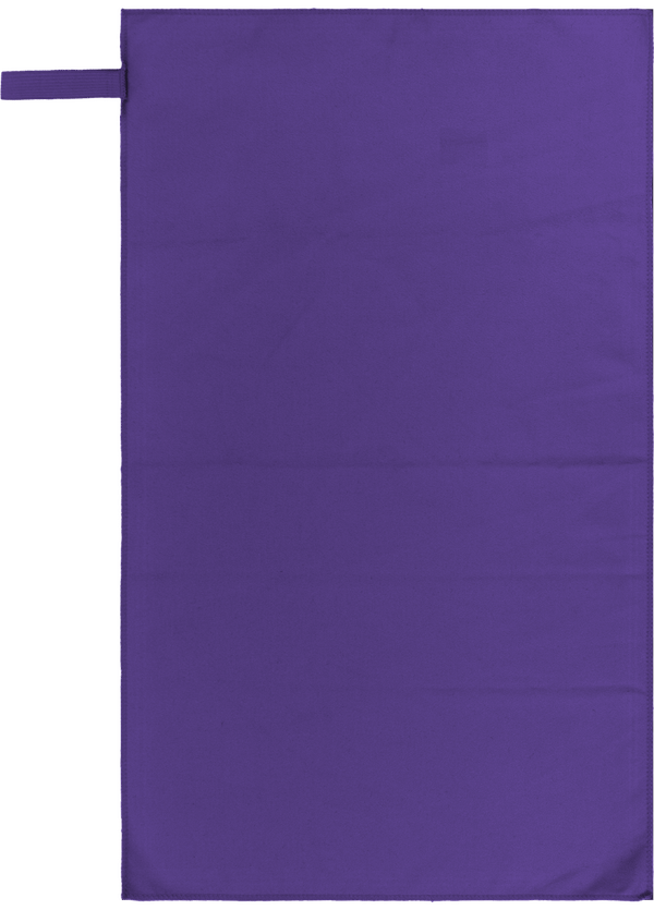 Serviette De Sport En Microfibre - 30 X 50 Cm Purple