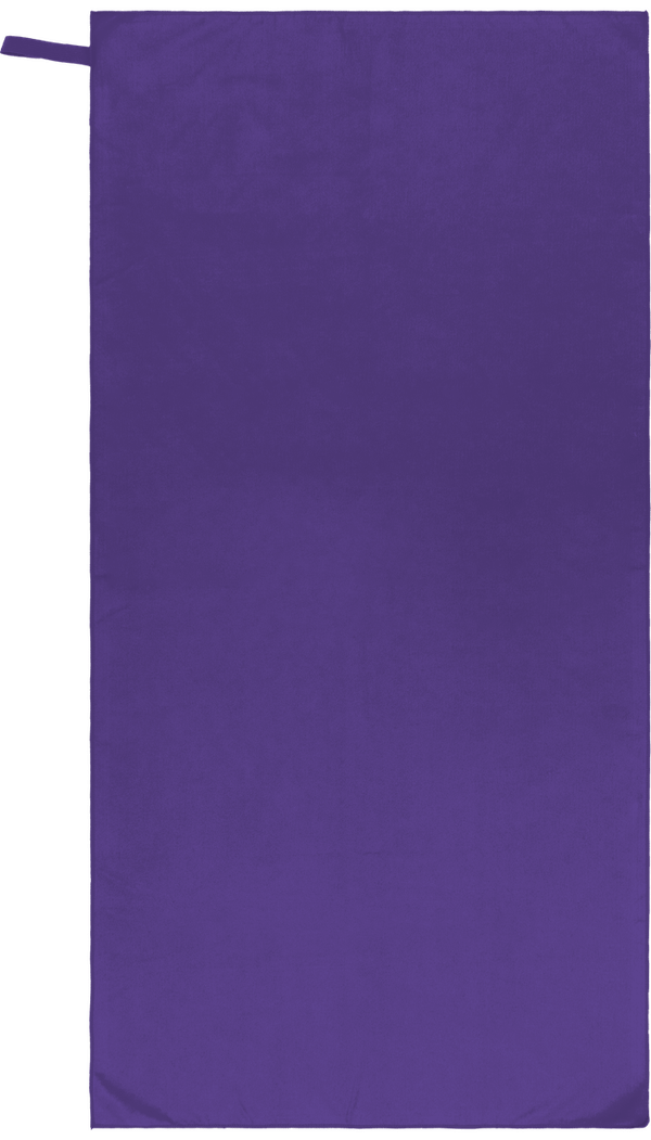 Serviette De Sport En Microfibre - 50 X 100 Cm Purple