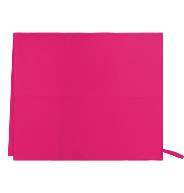 Serviette sport microfibre 70x120 face Fuchsia