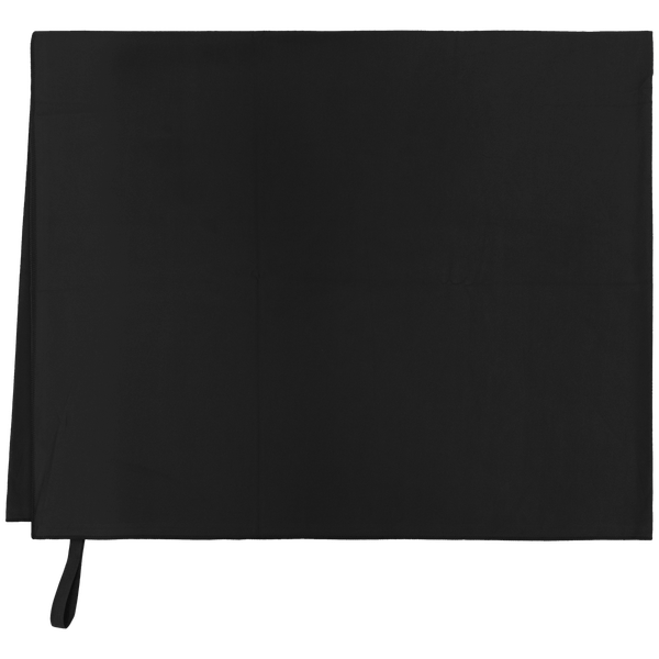 Drap De Bain Sport En Microfibre - Personnalisable En Broderie Black