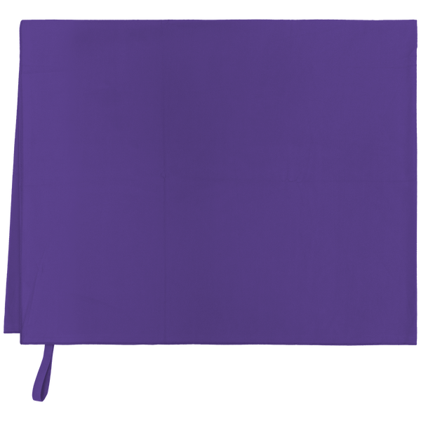 Drap De Bain Sport En Microfibre - Personnalisable En Broderie Purple