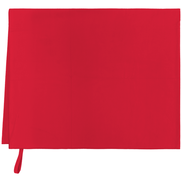 Drap De Bain Sport En Microfibre - Personnalisable En Broderie Red
