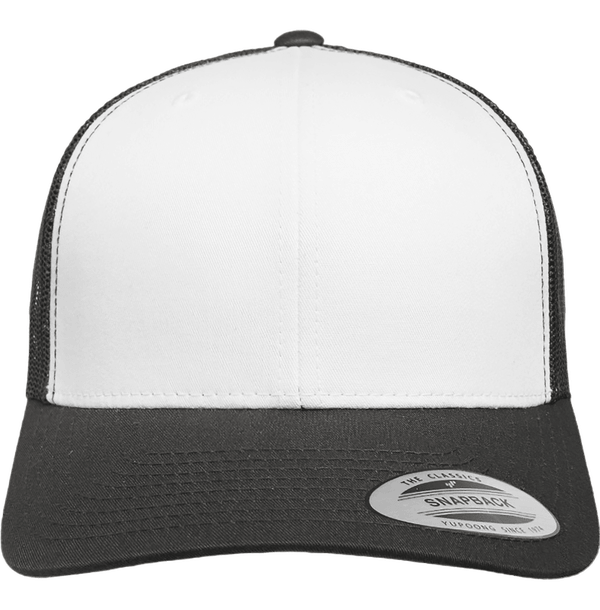 Casquette Personnalisée Modèle Trucker | Filet À L'arrière DARK GREY / WHITE