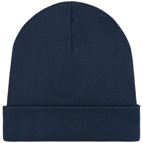 Bonnet rib face French Navy