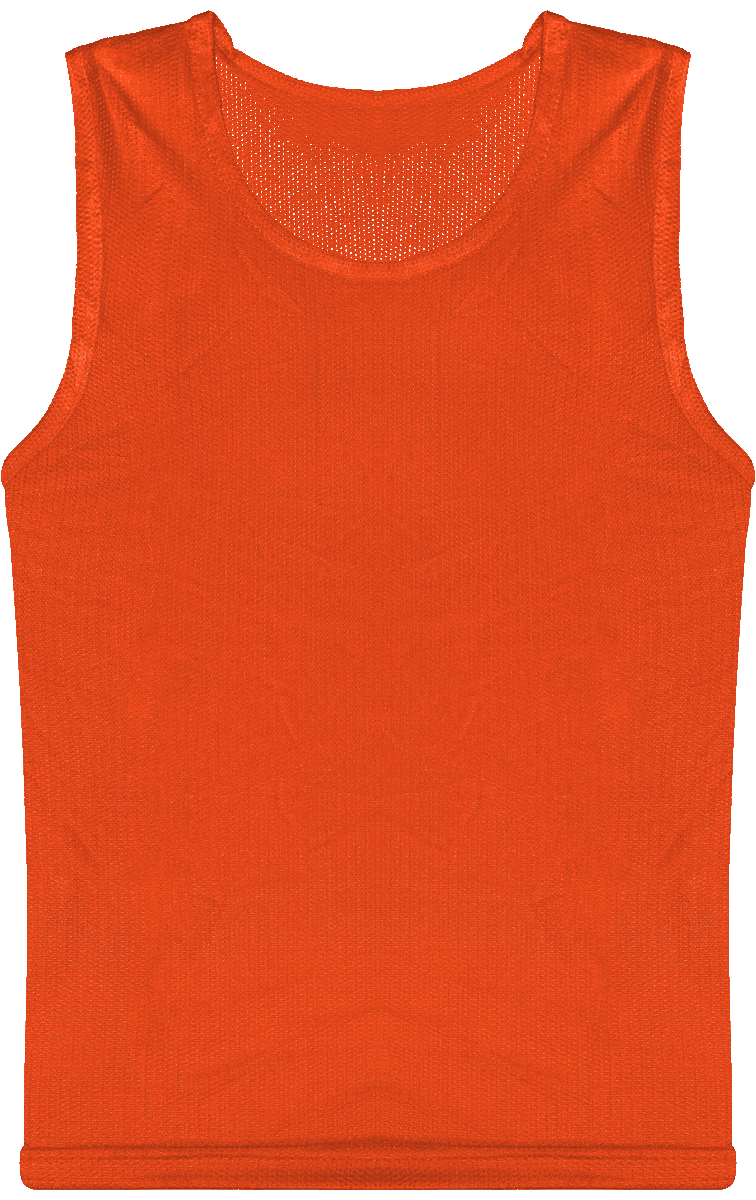 Camiseta De Malla Deportiva Personalizada Spicy Orange