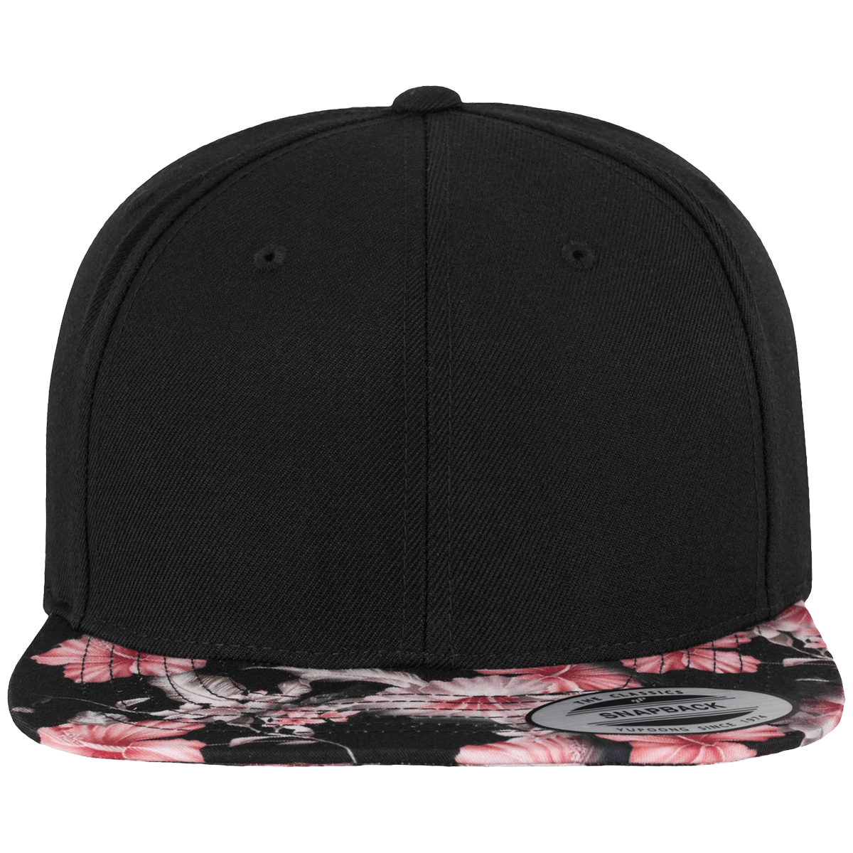 Casquette SnapBack visière à motif Floral