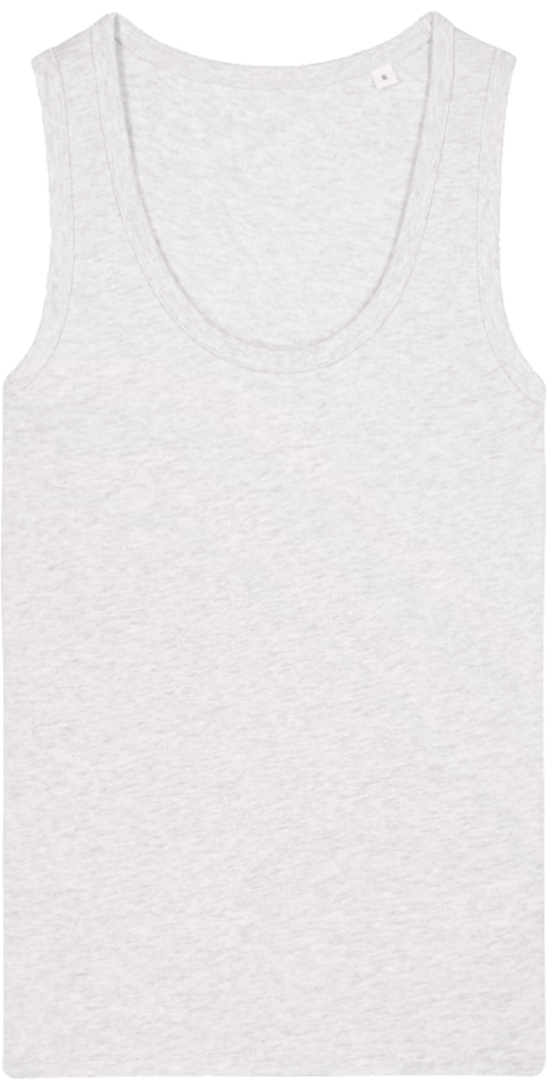 Débardeur Femme Personnalisé Stella Ava – Stanley/stella Coton Bio Cool Heather Grey