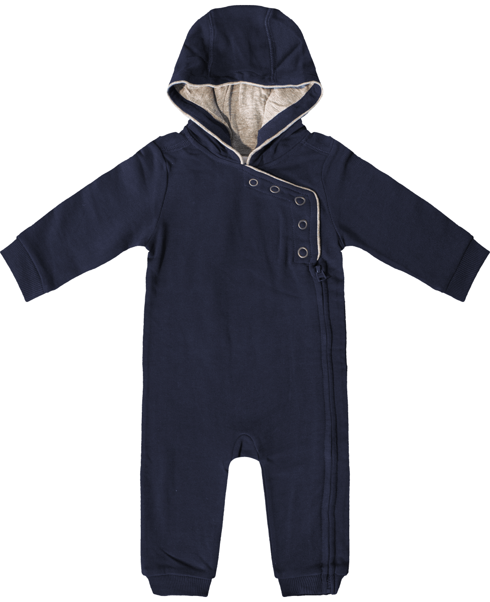 Grenouillère Bébé à Capuche Zip Intégral