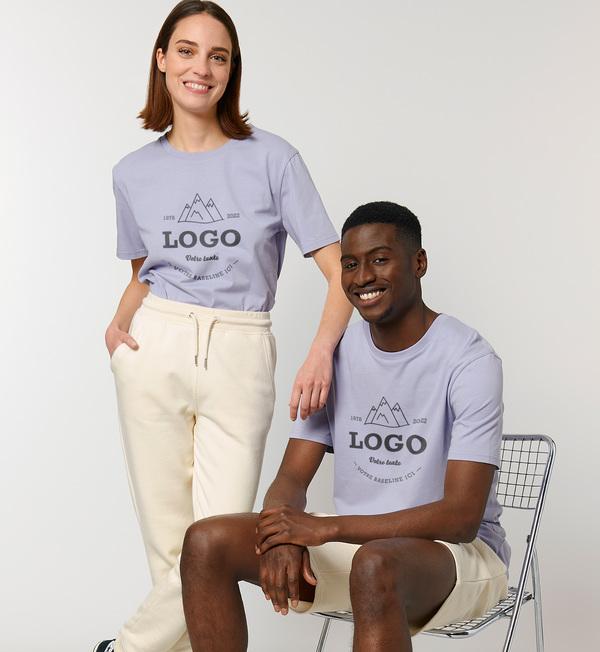 Unisex T-Shirt 100% Organic Cotton | Embroidery And Printing