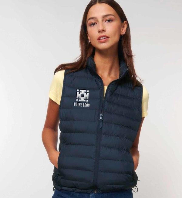 Bodywarmer Matelassé Pour Femme Stella Climber À Personnaliser En Broderie