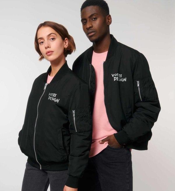 Veste Bomber Unisexe Bomber À Personnaliser En Broderie